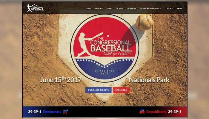 This year, the event raised more than $600,000 for charity. (Source: Congressional Baseball Game)