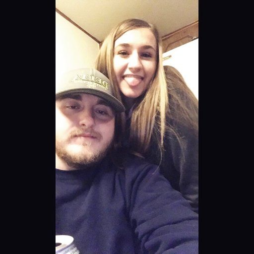 (AP Photo/Cayleigh Myers). In this Dec. 16, 2017, photo taken by Cayleigh Myers, Myers is shown with Seth Cline, who was among the four people killed outside a car wash in Saltlick Township, Pa, Sunday, Jan. 28, 2018.