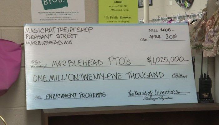 The Magic Hat has turned item donations into big cash for the parent-teacher organizations. It all benefits the children. (Source: WBZ/CNN)