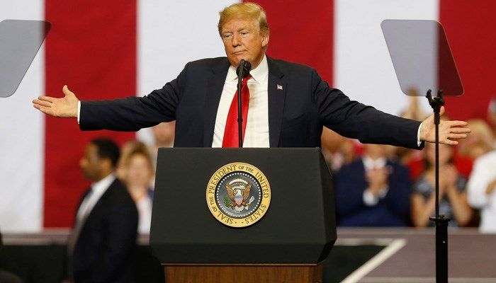 Though the documents lay out the FBI's concerns, President Donald Trump called the FISA warrant evidence of wrongdoing. (Source: AP Photo/Jim Mone)