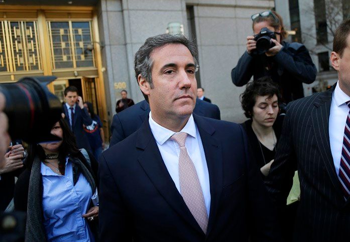 The New York Times reports that Pres. Donald Trump’s personal lawyer, Michael Cohen, recorded the discussion on paying a former Playboy model. (AP Photo/Seth Wenig, File)