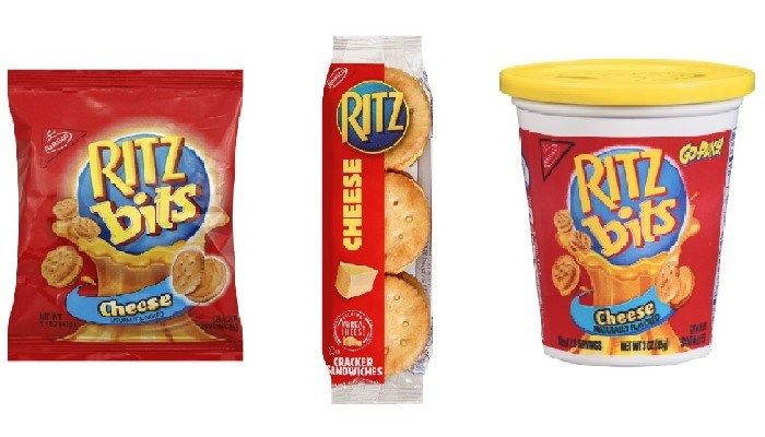 Some Ritz cracker products, including the ones shown, have been recalled out of concern from a whey supplier. (Source: WTXL)