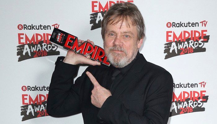 The Star Wars actor mixed and mingled with fans in San Diego. (Source: Joel C Ryan/Invision/AP)