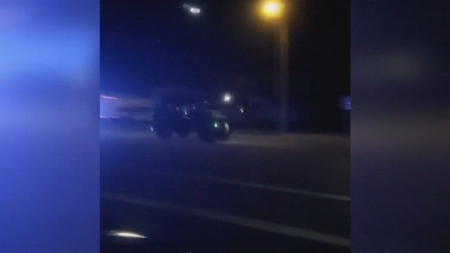 Clay County Sheriff’s deputies say 22-year-old Nicolas Powell stole a forklift from Sunbelt Rentals and led them on a low-speed chase across two counties. (Source: WFOX/WJAX/CNN)