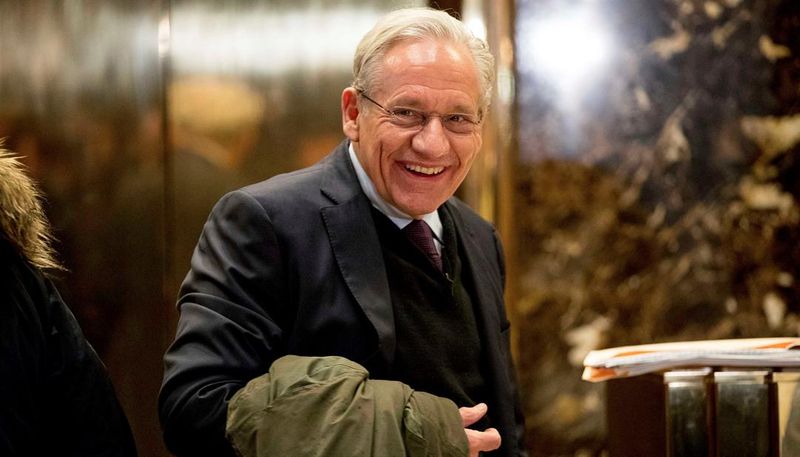 Bob Woodward, seen here arriving at Trump Tower in New York, on Tuesday, Jan. 3, 2017, will release a book on President Donald Trump in September. (AP Photo/Andrew Harnik)