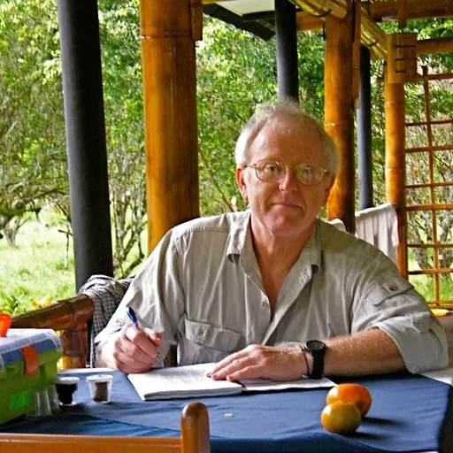 (Mary Liz Jameson via AP). CORRECTS BYLINE TO MARY LIZ JAMESON - This January 2012 photo provided by entomologist Brett Ratcliffe in December 2018 shows him in Chanchamayo, Peru. Ratcliffe named three of his eight newest beetle discoveries after the dr...