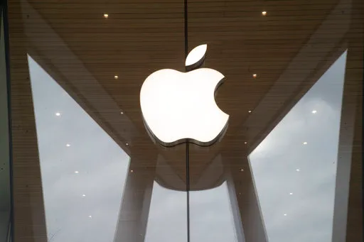 (AP Photo/Mary Altaffer). The Apple logo is displayed at the Apple store in the Brooklyn borough of New York, Thursday, Jan. 3, 2019. Apple's shock warning that its Chinese sales are weakening ratcheted up concerns about the world's second largest econ...